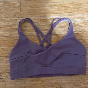 Lululemon Lavender Strappy Sports Bra